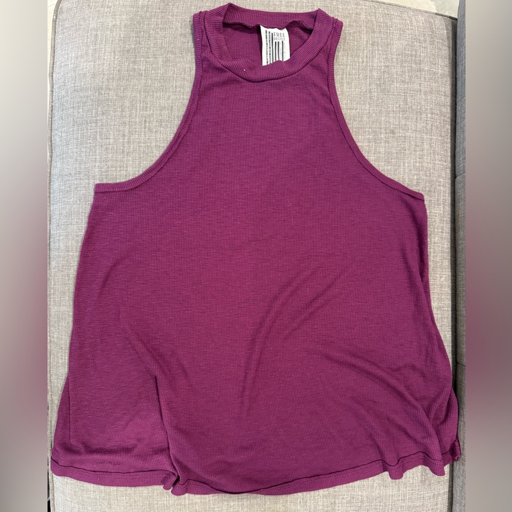 FREE PEOPLE Magenta/Plum shade Tank Top NWOT
